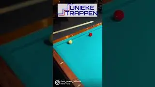 Drawshot double the rail 3-cushion billiard