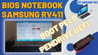 Aprenda a Configurar a BIOS e dar BOOT pelo Pendrive no Notebook SAMSUNG RV411