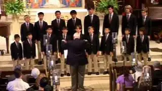 The Pasadena Boys Choir Spring2011-Zigeunerieben by Robert Schumann