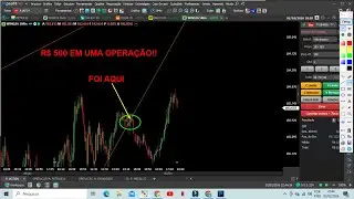 Day Trade Explicado na Pr&aacute;tica | R$500 de Lucro com Leitura de Mercado Real