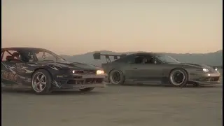 Drift Missile 240's  Take Over Mars | 240 SX | S-Chassis | El Mirage Lake