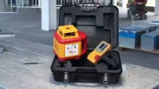 PLS HR1000 Exterior Use Red Rotary Laser Level