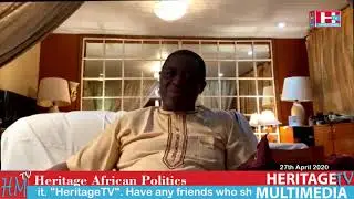 Omoshola Deji, Femi Fani-Kayode & others assess Nigeria's Covid-19 control strategy (HeritageTV, UK)