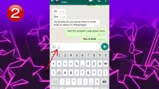 WhatsApp, write bold, italics, strikethrough