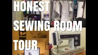 HONEST SEWING ROOM TOUR