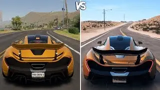 The Crew 2 vs NFS: Payback - McLaren P1 Gameplay Comparison HD