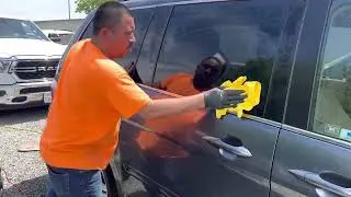 Como remover las manchas de agua de la pintura y ventanas de un carro