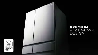 Panasonic Premium Flat Glass Design Refrigerator range