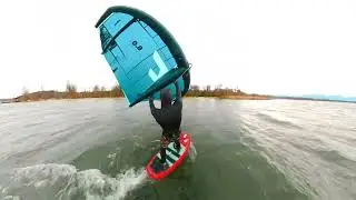 Wing foil session with f-one Strike CWC and phantom 1480 and 940 shot with insta360 one x2! Simssee