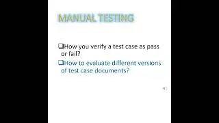 Cognizant Real-Time Selenium Automation Testing Interview Questions for exp 1 to 5 yrs Shrts4