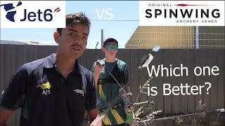 Australian Champion archer tests Jet6 VS Spin Wing | Which performs better?