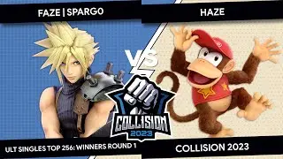 Collision 2023 - FaZe Sparg0 (Cloud) VS Haze (Diddy Kong) - Top 256 - Winners Round 1