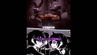 William Afton vs Ashley and Andrew | #fnaf #vsbattle #edit #viralshort
