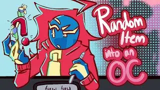 Roblox Random Items into OC ART!