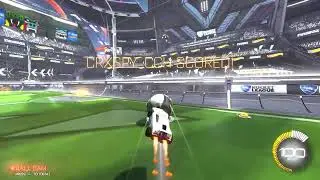 Playing 2s rocket league