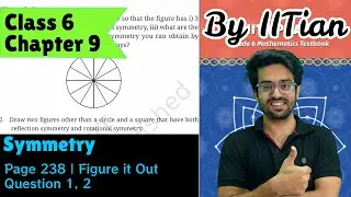 Questions 1, 2 | Page 238 | Figure it out | Class 6 Maths | Chapter 9 Symmetry | Ganita Prakash