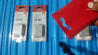 Canon LP-E8 Battery For 700D,600D,650D,550D,Kiss X7