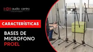 PROEL CARACTERISTICAS BASES DE MICROFONO