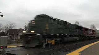 Canadian Pacific's Army Tribute Unit leads 199 Through Lake Forest