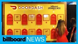 DoorDash Delivers Local Miami Favorites to Attendees At Latin Music Week | Billboard News