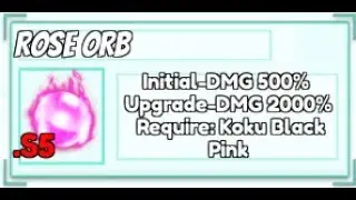 Koku Black Pink With Rose Orb (Goku Black Rose) |  All Star Tower Defense | (Showcase)