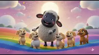 &ldquo;Baba Black Sheep and the Little Dogs 🐕 | Fun Kids Poem & Friendship Song&rdquo;