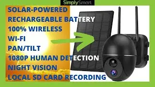 KattCam 100% Wireless Camera | Solar Power & Local Recording (2021)