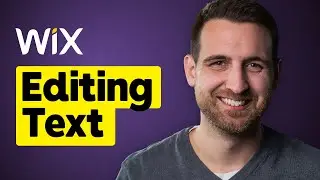 Как редактировать текст на Wix