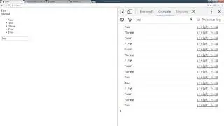Event Listeners JQuery Mouse Events
