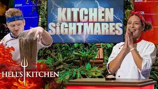 Teams Sabotage Each Other with Wild Ingredients in the Wild Game Show | Hell's Kitchen