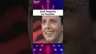 JOSÉ AUGUSTO NO FAUSTÃO (1990) __ AMANHECEU ( MICHAEL SULLIVAN & PAULO MASSADAS )