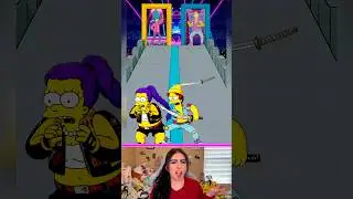 Lisa Rumi Vs Bart Saja! KPop Demon Hunters #shorts
