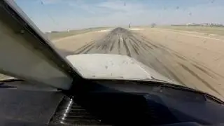 Solo landing in Valladolid (LEVD)