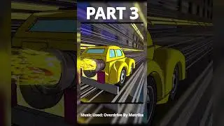 Transformers Part 1 2 3 Glowup #shorts #transformers #3danimation #blender #greasepencil