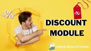 Workflow of Discount module in Hybrid MLM Software|Discount Module training video| MLM software| MLM