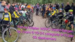 Fenna Krielen WBVC Veldrit Bergen op Zoom 6-10-24 categorie 9-10 jaar