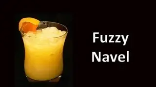 Fuzzy Navel Cocktail Drink Recipe