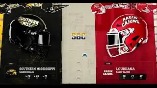 Ep7 Ragin Cajun Dynasty vs Southern Miss: Walker goes OFF!
