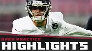 Open Practice highlights at Mercedes-Benz Stadium | Atlanta Falcons 2022 | NFL
