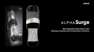 Discover Advanced Stimulation with Nexus Alpha Surge Masturbator ◼ Nexus