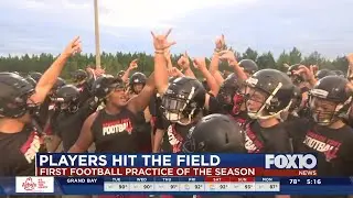High school football practice starts in Spanish Fort