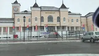 Kolyma road timelapse, snow in summer Siberia Russia