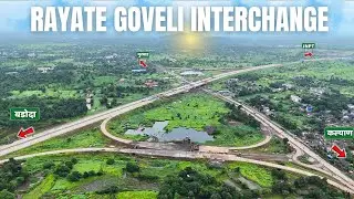rayate goveli interchange work update | JNPT - BADODA , MUMBAI DELHI EXPRESSWAY