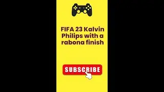 FIFA 23 Rabona flair goal in FUT ultimate team #shorts