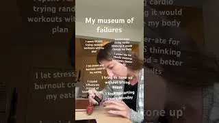 My museum of failures in my fitness and nutrition journey #overindulgence #bodyboundaries #coaching