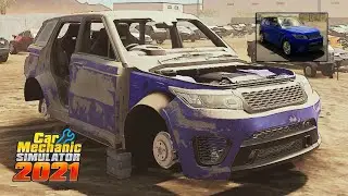 Full Restoration 2016 Range Rover Sport SVR V8 Engine | Auction Car | Car Mechanic Simulator 2021
