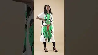 Easy wear Oversized Kaftan-style Tunic Dress. #shortvideo #fashion #fashionstyle