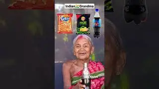 okay grandma  has join the trend nice mama #mamaeating#funnymama#funnygrandma