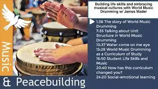 Building life skills and embracing musical cultures with World Music Drumming
