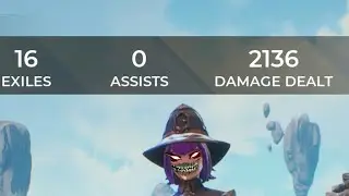 Solo vs squads 16 exiles 2K+ damage - Spellbreak